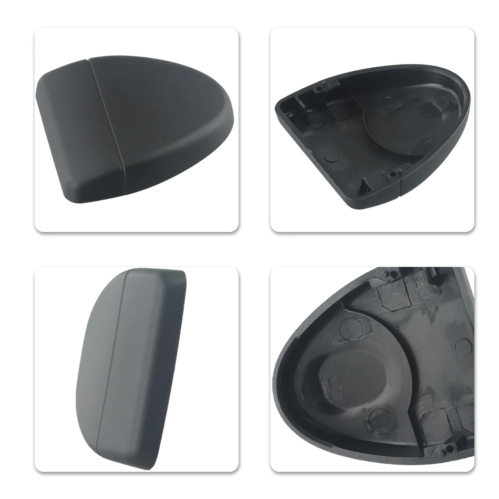 1pc Trim Wiper Cover Trim 7L6845425 As Shown Black Cover Cap High Strength Rear Replace Damaged High Quality Materials