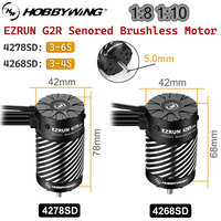 HOBBYWING Brushless Motor EZRUN 4278 2250KV 4268 2500KV G2R 5.0mm Shaft for 1/8 1/10 RC Car Buggy Truck Heavy-Duty Monster Truck