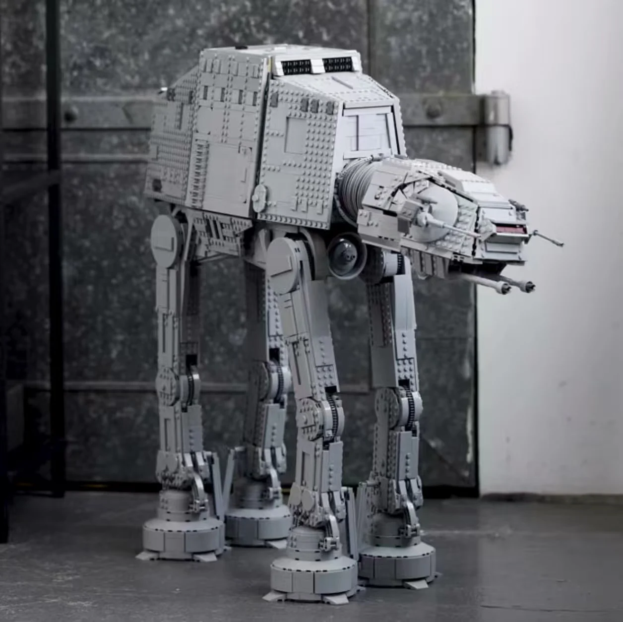 Déambulateur de Combat technique de grande taille, modèle d'exposition Moc, blocs de construction en briques, jouets éducatifs pour enfants, cadeaux, en Stock