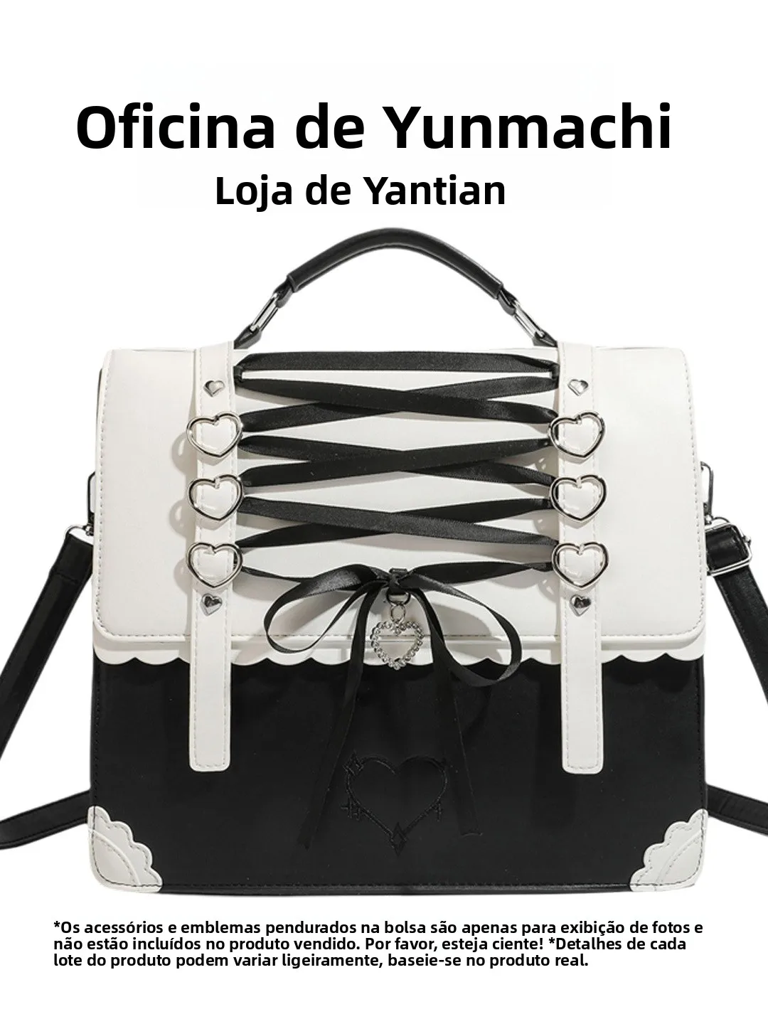 zaino-scolastico-lolita-design-con-nodo-doppia-tracolla-confezione-per-alleviare-il-dolore-nastro-di-seta-cuore-d'amore-per-convention-a-tema-fumetti