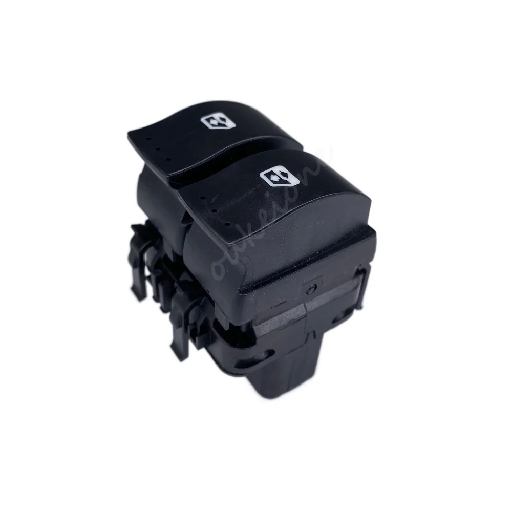 Para renault clio 1998-2014 frente esquerda energia mestre janela levantador de vidro interruptor de controle botão duplo 8200060045   Acessórios para carros