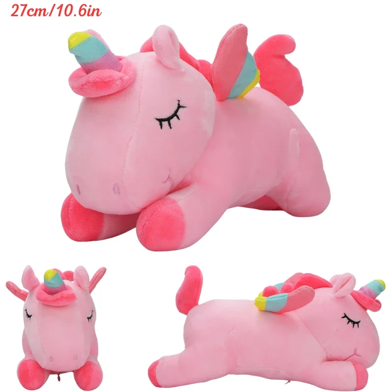 Unicorn Soft Plush Toys Cute Anime Stuffed Animal Lovely Unicorn Kawaii Sleeping Pillow Peluche Dolls Birthday Gifts for Kids