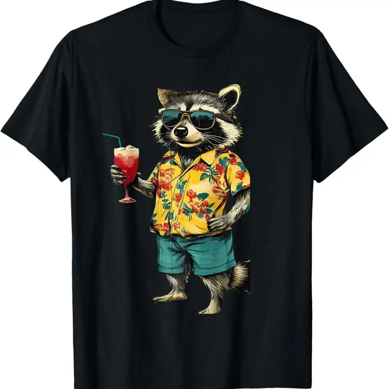 Raccoon Drinking Ju… - image