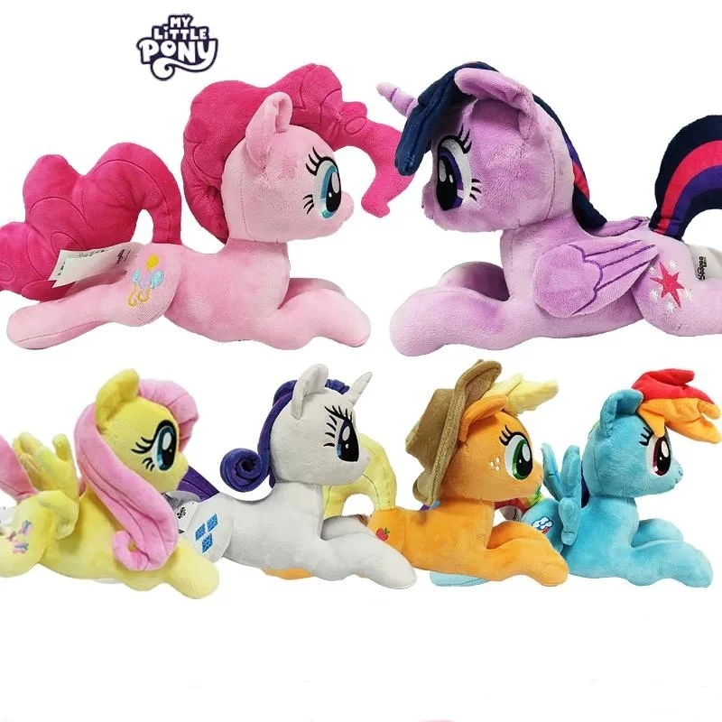 

My Little Pony New 30cm Plush Doll Lying Position Prototype Plush Doll Girl Internet Celebrity Cute Pet Doll Sleeping Pillow