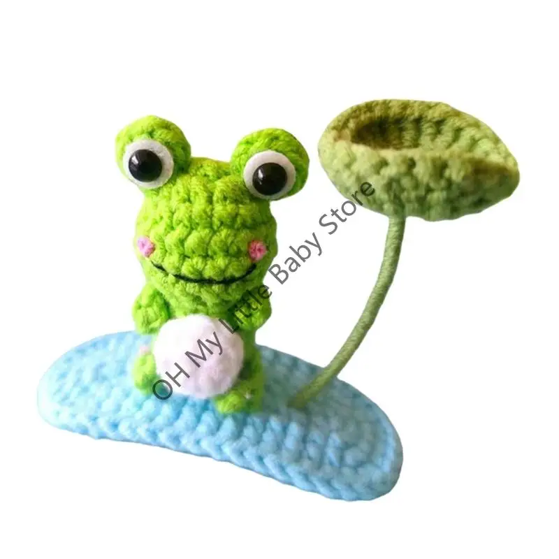 

M76C User Friendly Handmade Crochet Infant Hair Clip Gentle on Skin Hairpin Lightweight Design Multiple Color Option