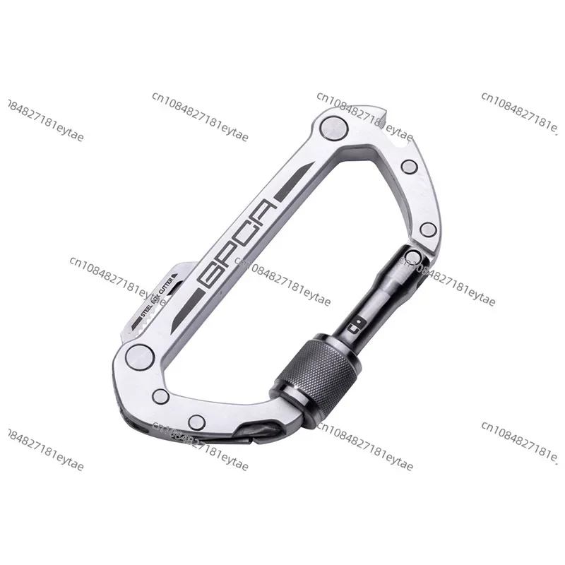 

American GPCA multi-functional combination outdoor portable edc quick hanging self-defense titanium alloy mountaineering buckle