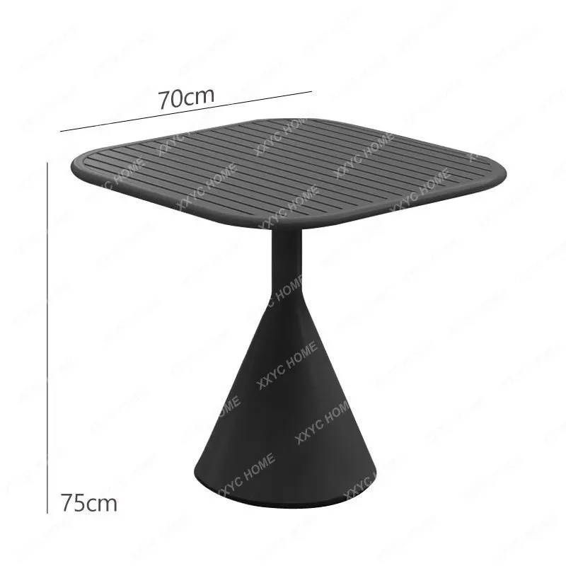 Outdoor Dining Set for Courtyards & Cafés, Stylish Table and Chairs for Balcony & Patio Relaxation Outdoor Furniture Set Patio