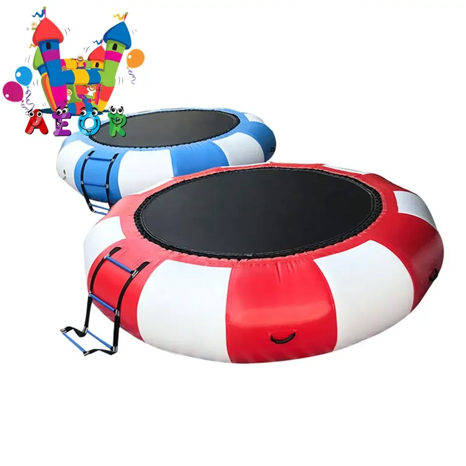 

Factory Price Inflatable Water Playing Fun Amusement Floating Hammock Inflatable Water Trampoline