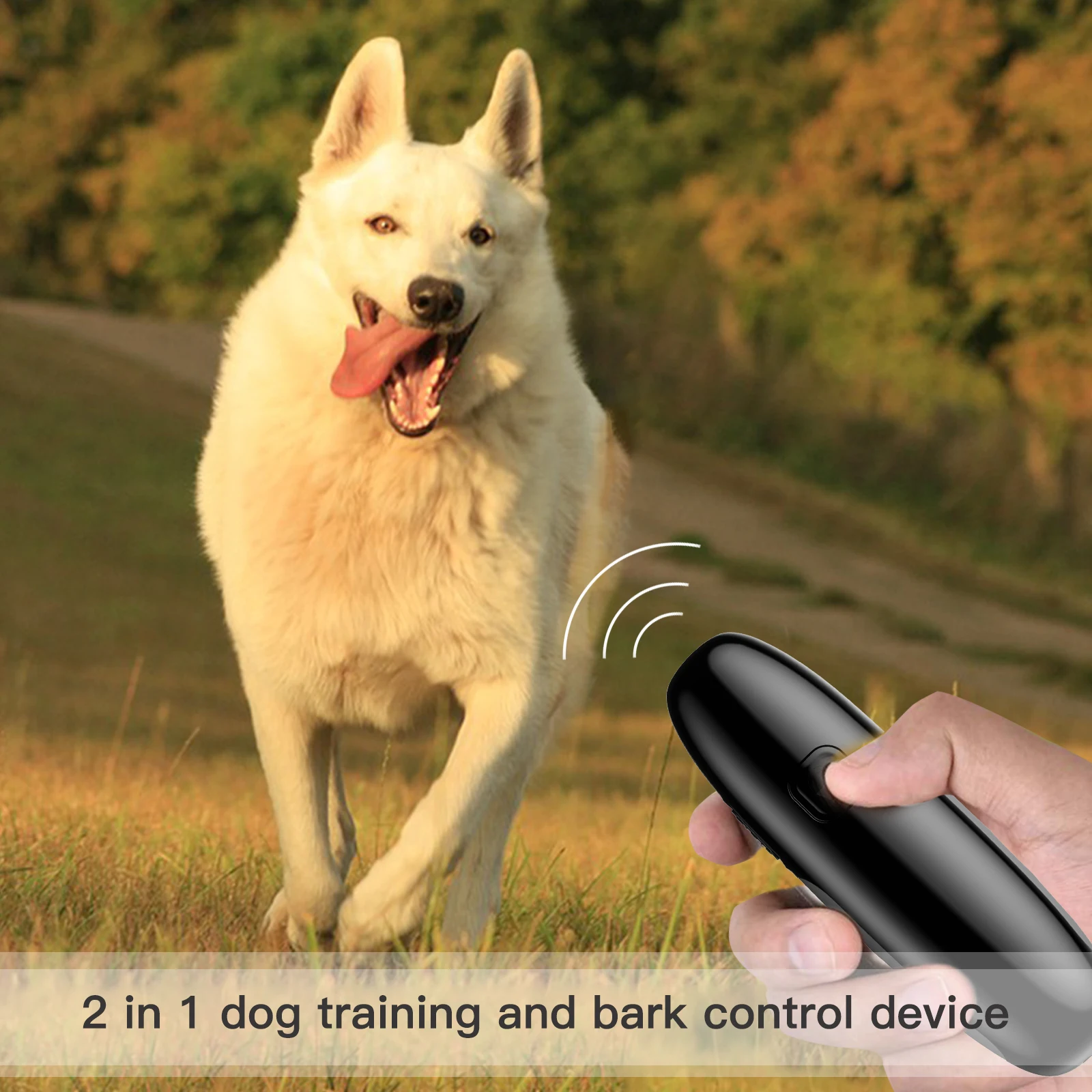 Dog Repellent Anti-barking Stop Barking Training Device Trainer Ultrasonic