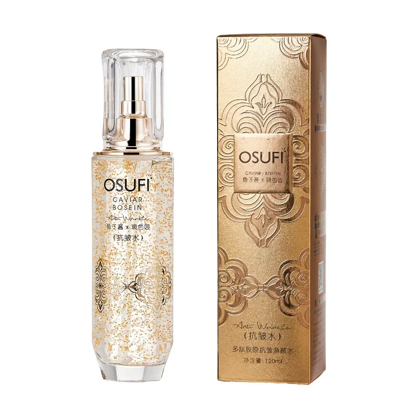 

OSUFI Pro-Xylane Polypeptide Коллагеновый тоник с икрыми, 120 мл, восстанавливающий, увлажняющий, против морщин, против старения, корейский уход за кожей лица