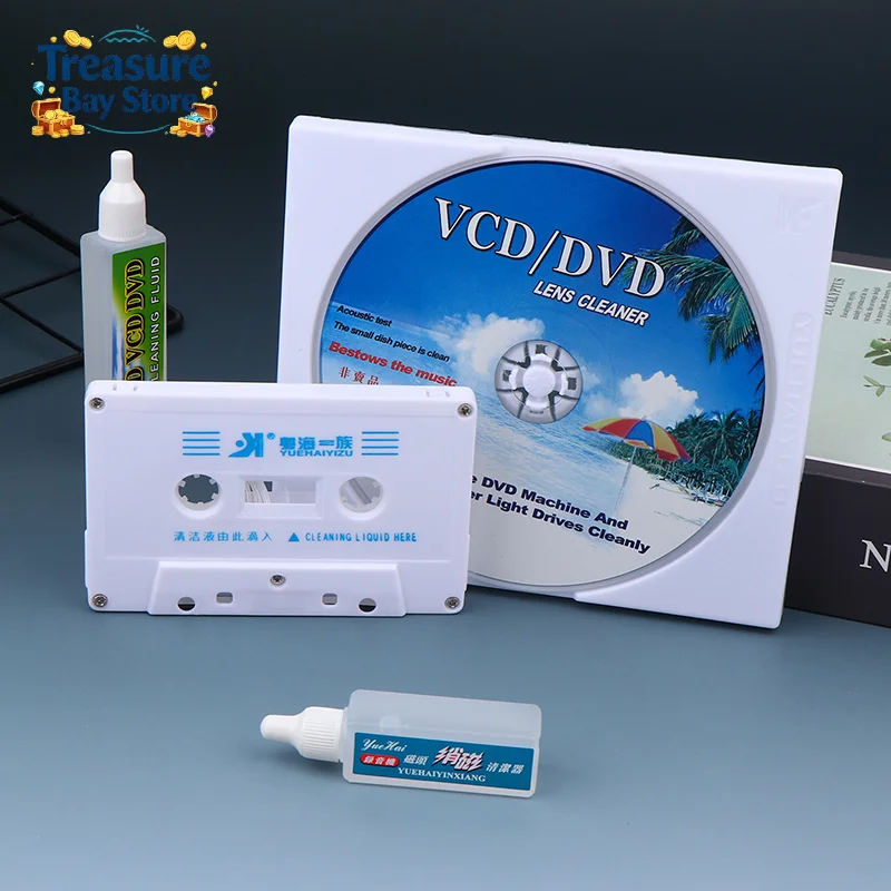Очиститель линз для CD/VCD/DVD – обзор и цена Cassette Tape Head