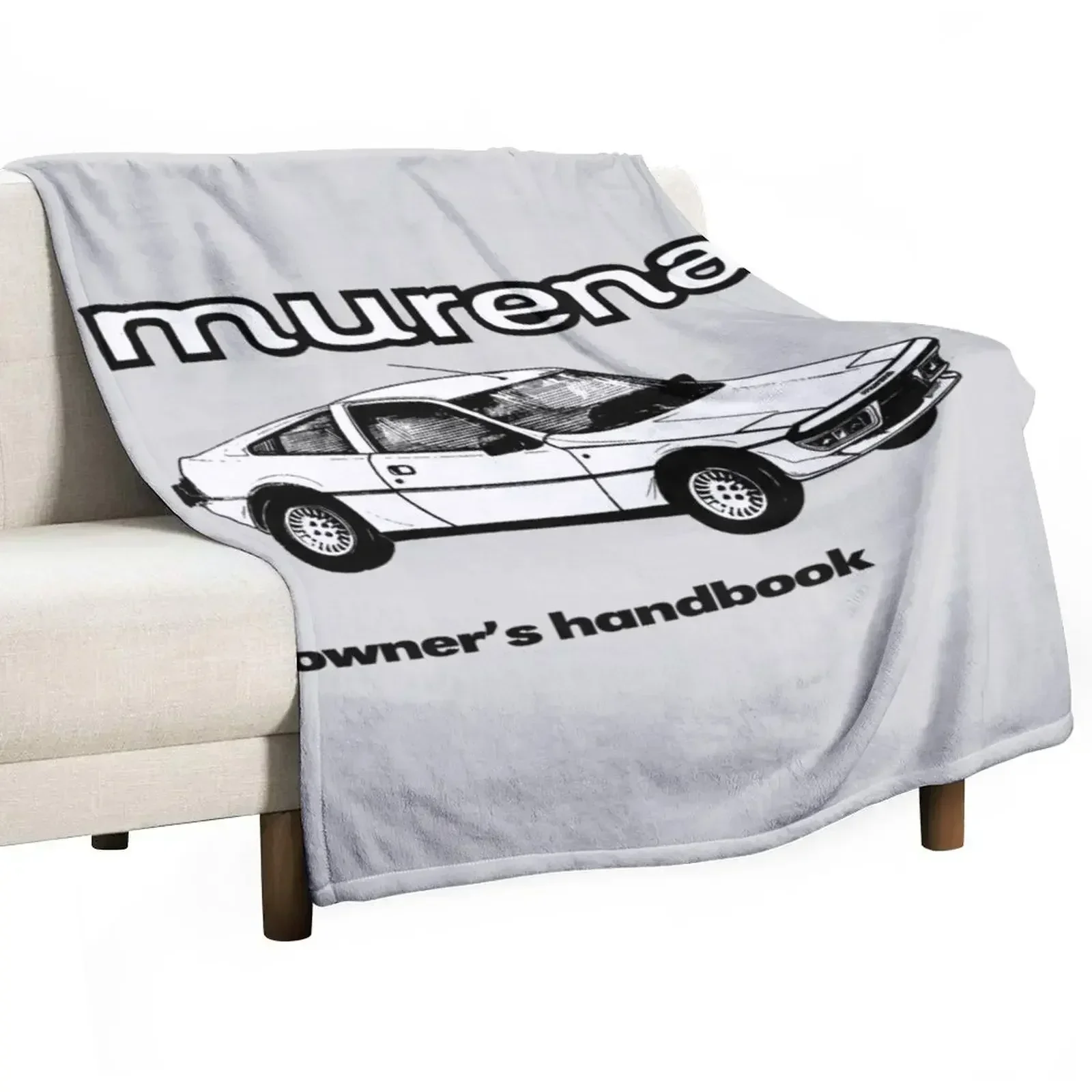 Manta Decorativa MATRA MURENA, Elegante Manta para Sofá, para Sala de Estar