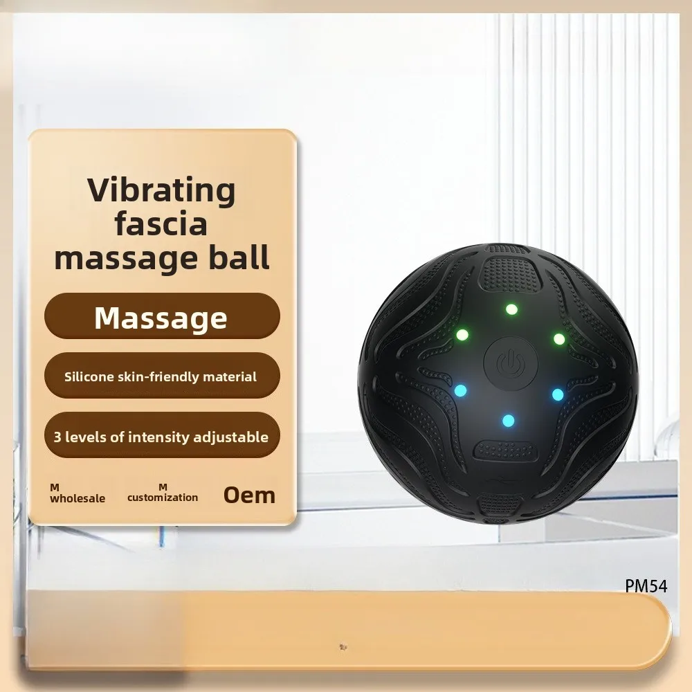 

New Vibration Massage Ball Electric Fascia Ball Muscle Relaxation Massager Fitness Yoga Sports Vibration Ball