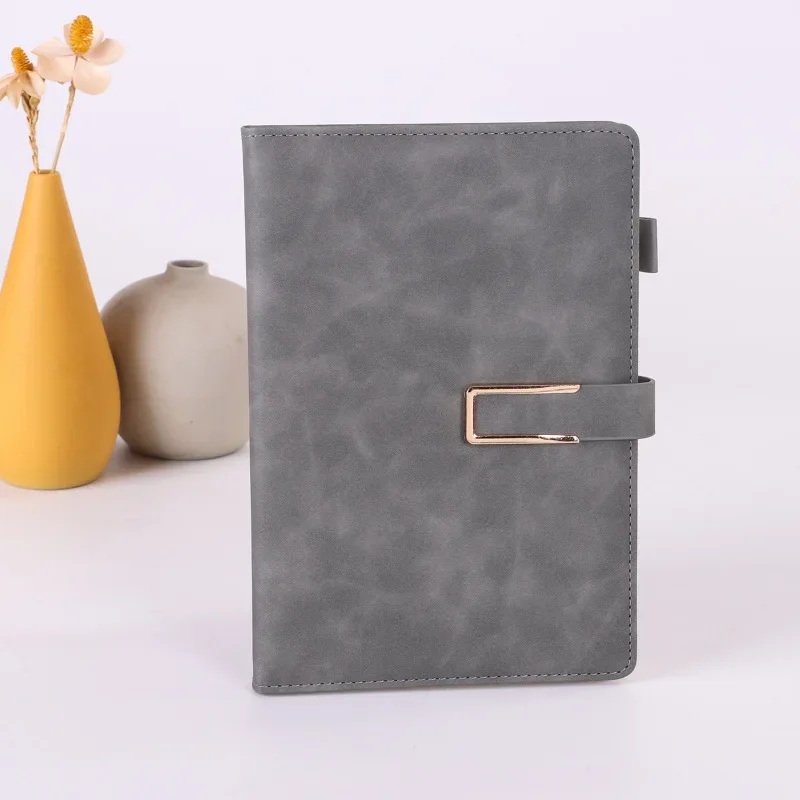 

A5 Notebook Thick Sheepskin Business Office Buckle Notebook Creative Student Ledger Notebook Diary Plan Schedule Weekly Schedule