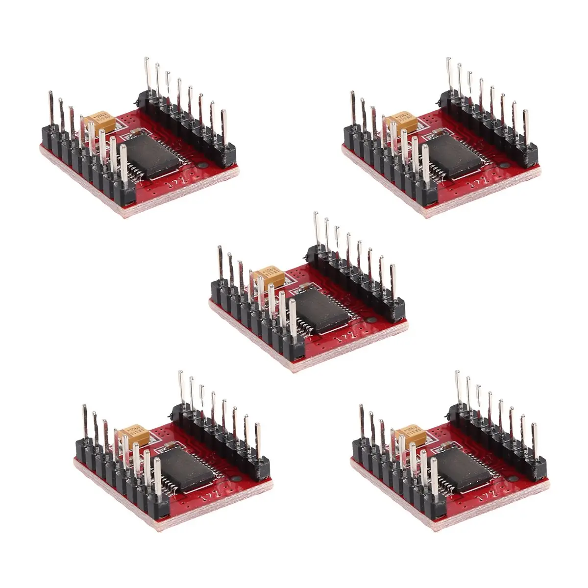 TB6612 Dual Motor Driver TB6612FNG Dual Motor Driver Board 1.5A 2.7-10.8V for Microcontroller L298N