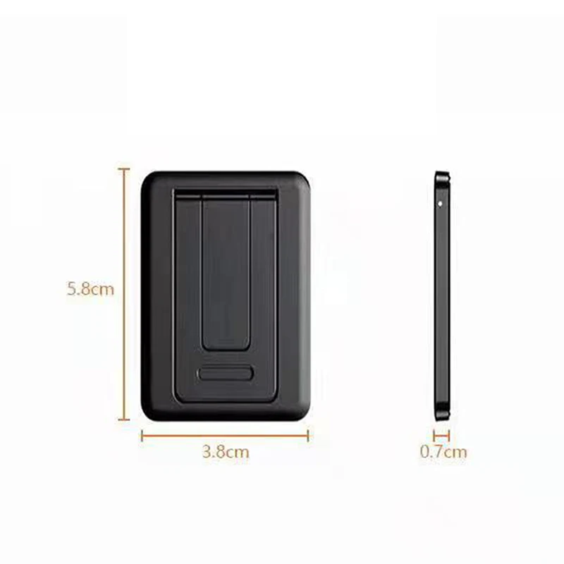 1 Pair Universal Aluminium Alloy Foldable Laptop Stand Home Invisible Non-slip Notebook Bracket