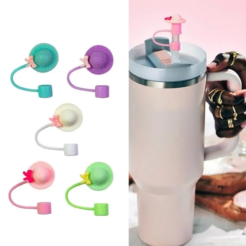 Trinkstrohspitze Deckel Schöne Hutform