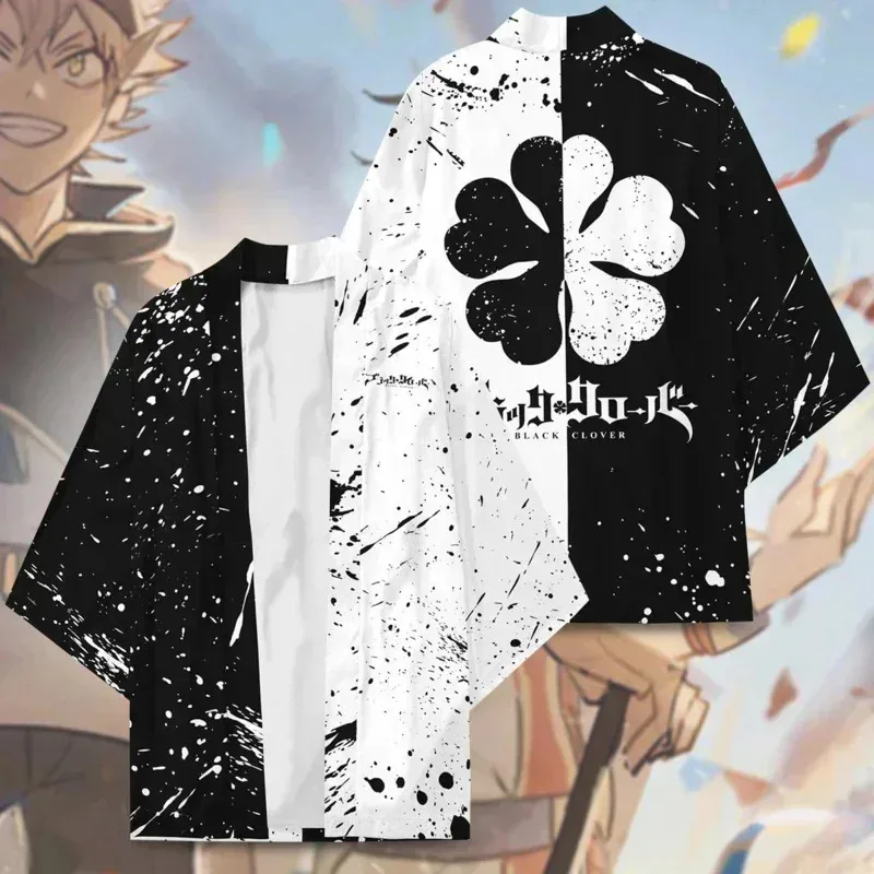 

Новое аниме Black Clover Asta Kimono Yuno Grinbellor костюмы для косплея хаори куртка кардиган плащ пальто японские пижамы халатaa