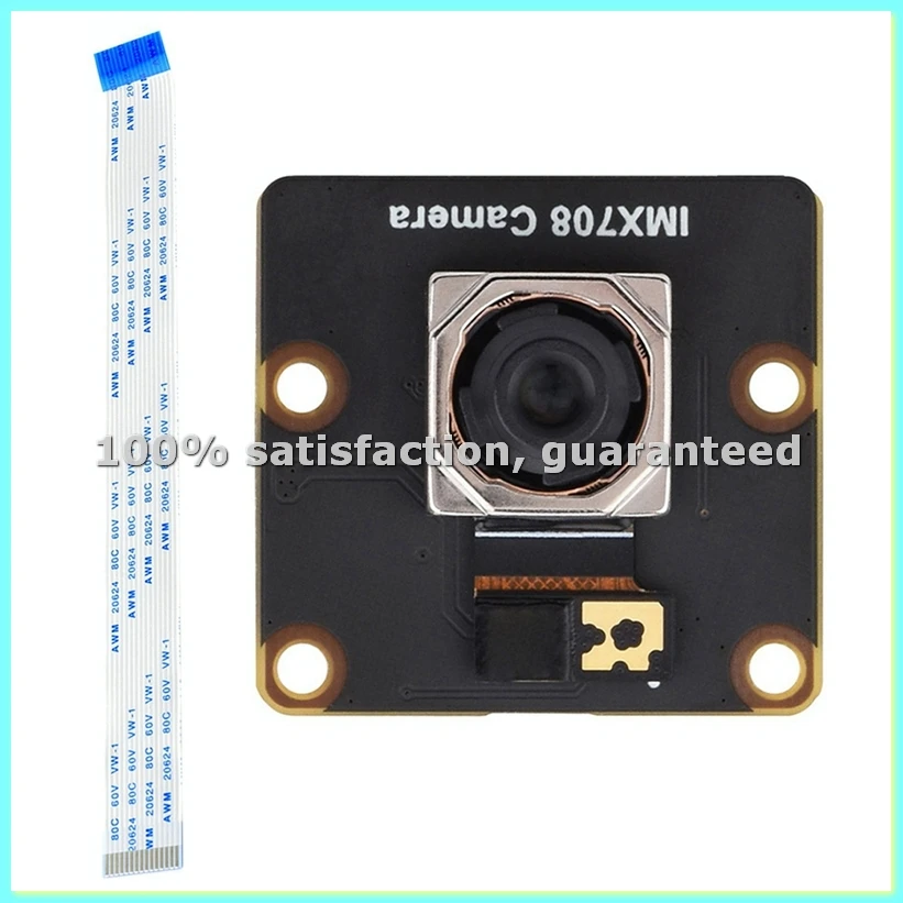 

Камера 12 МП IMX708 с автофокусом, поддержка HDR 75 ° FOV для 5 4B 3B+ 3B Zero-ABFT