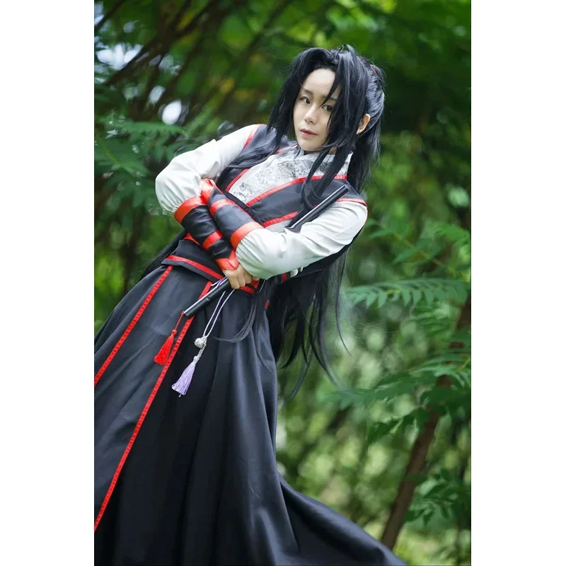 

Mo Dao Zu Shi Wei Wuxian Аниме Grand Demon Master Cultivation Косплей Для Женщин Мужской Костюм Хэллоуин Костюм Парик; 3,v'5.t;8,