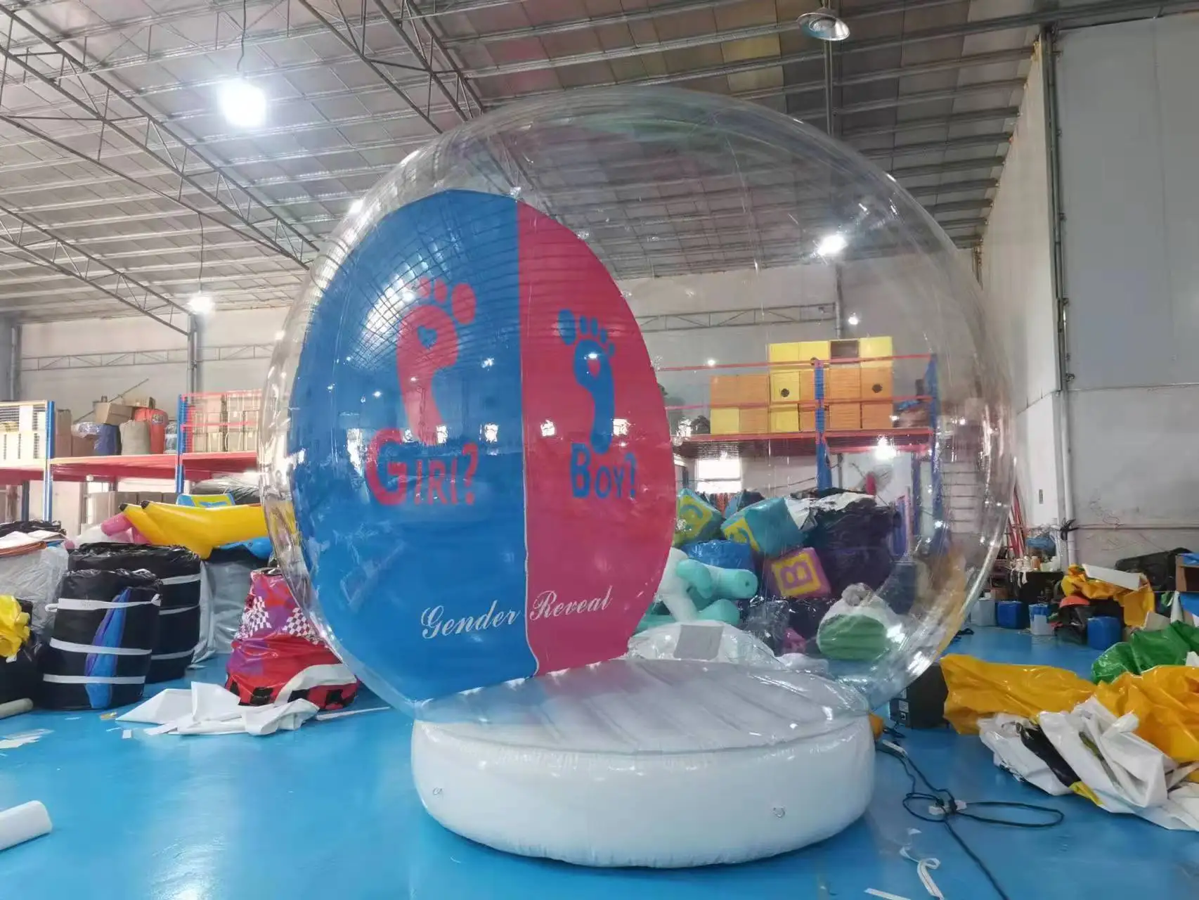 

Hot Inflatable Bubble Tent Clear Bubble Dome Tent Outdoor Christmas Snow Globes Inflatable Human Size Snow Globe For Sale