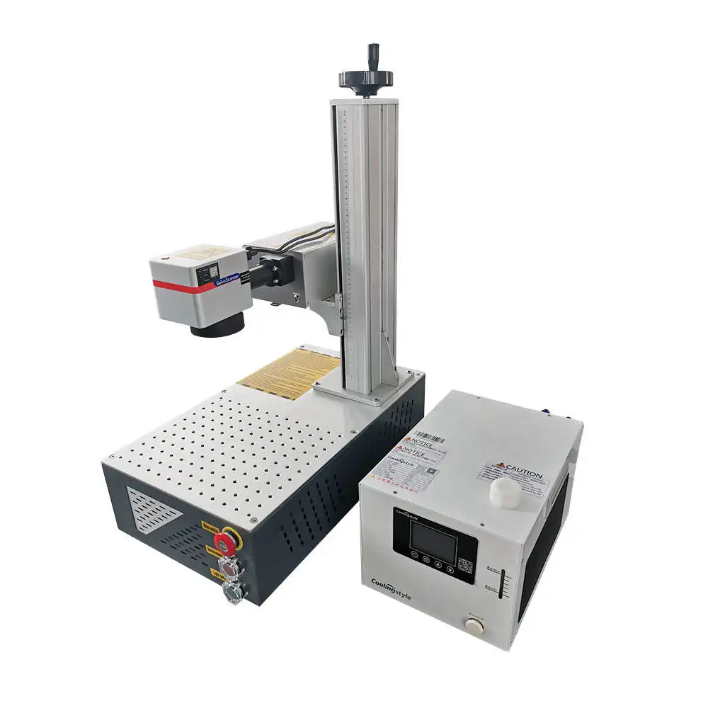 YEE-ZMUV 5W Water-cooled Portable 3D UV   Marking Machine for Glass Plastic Paper Box and Logo Marking