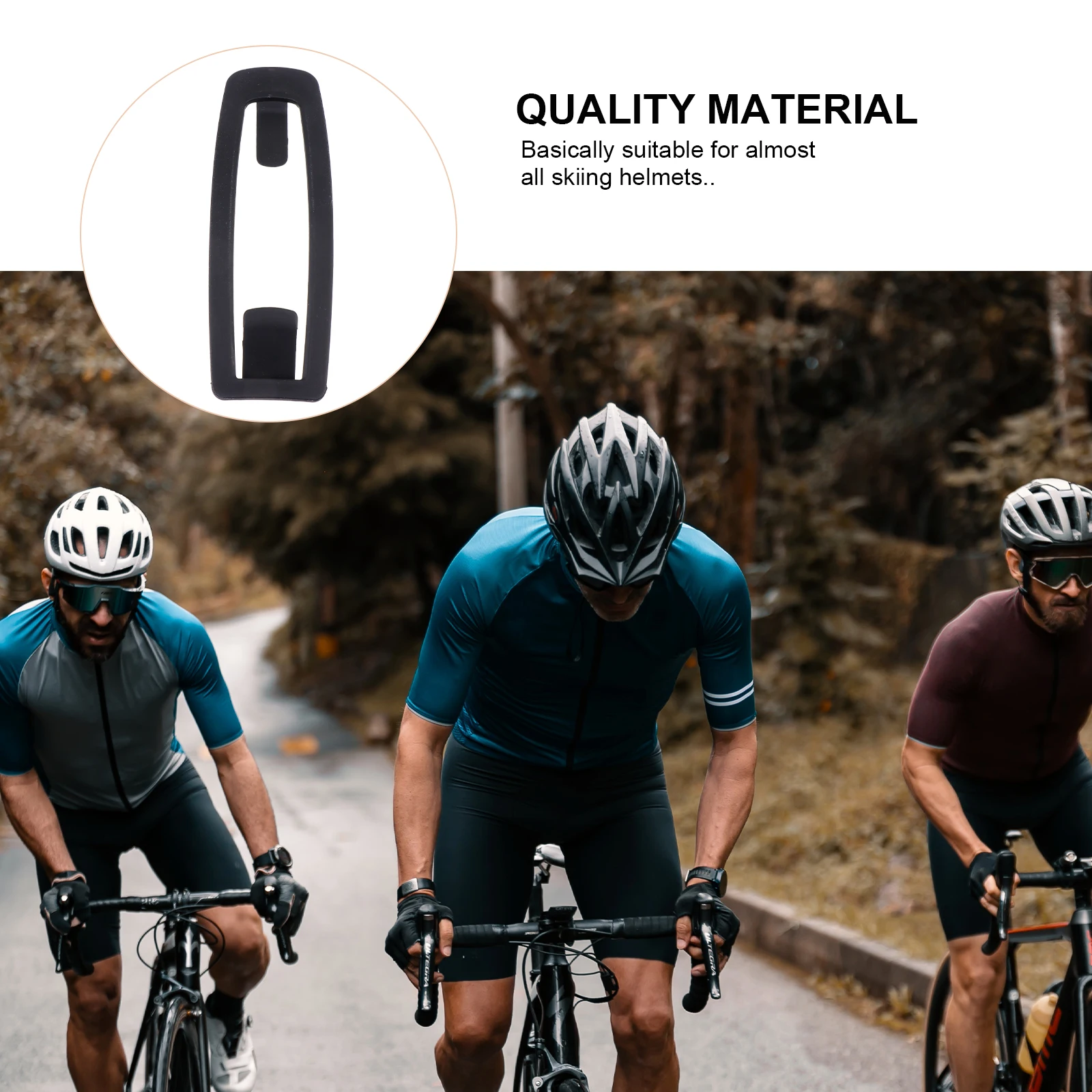 

1pc Snow Goggles Strap Clip Universal Fit For Skiing Cycling Outdoor Sports Buckle Accessory Outdoor Biking Buckle