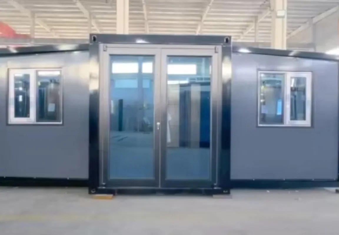 40Ft 20Ft فيلا جاهزة 2 3 4 5 غرفة نوم جاهزة قابلة للطي حاوية قابلة للتوسيع منزل صغير