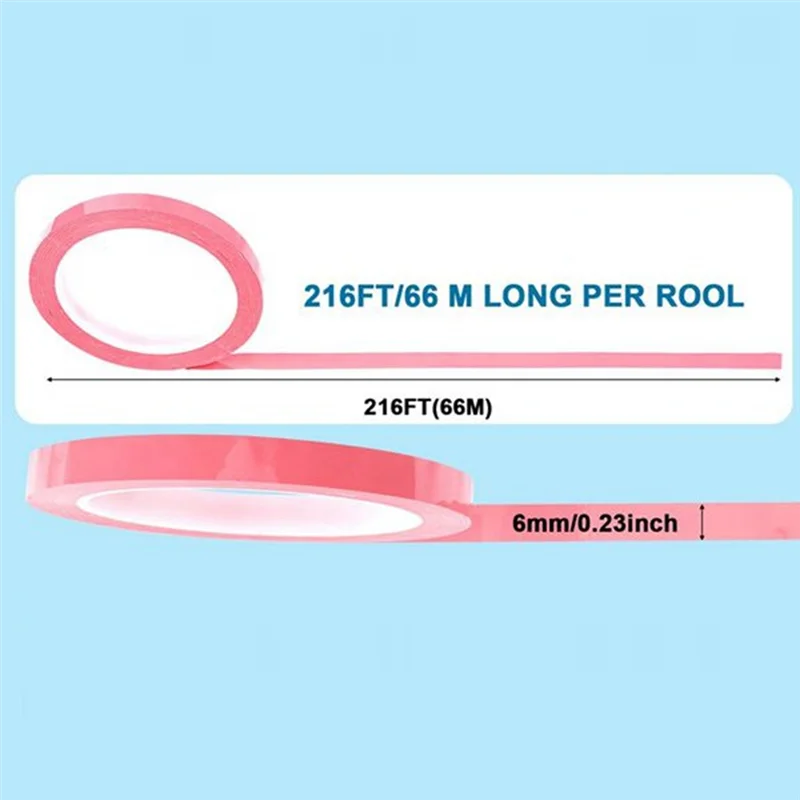 A15F-15 rolos de fita de esterilização de autoclave, 1/4 Polegada de largura 216 pés de comprimento fita de identificação de instrumentos 10 cores