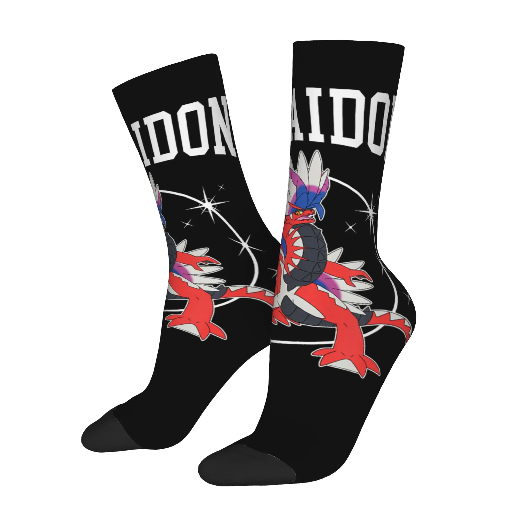 

Bandai sports socks Pokemon Koraidon Collegiate Vintage Hip Hop Novelty Seamless Crew Crazy Sock