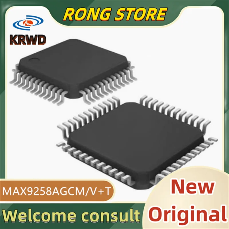 

2PCS New and original MAX9258AGCM/V+T MAX9258AGCM/V MAX9258AGCM LQFP48