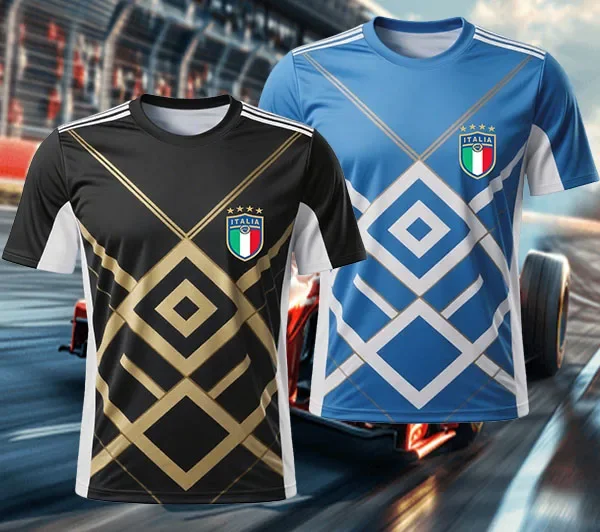 

Футболка с коротким рукавом для мотоциклистов и велосипедистов, повседневная свободная футболка с итальянской эмблемой, 3D-печать, быстросохнущая, дышащая