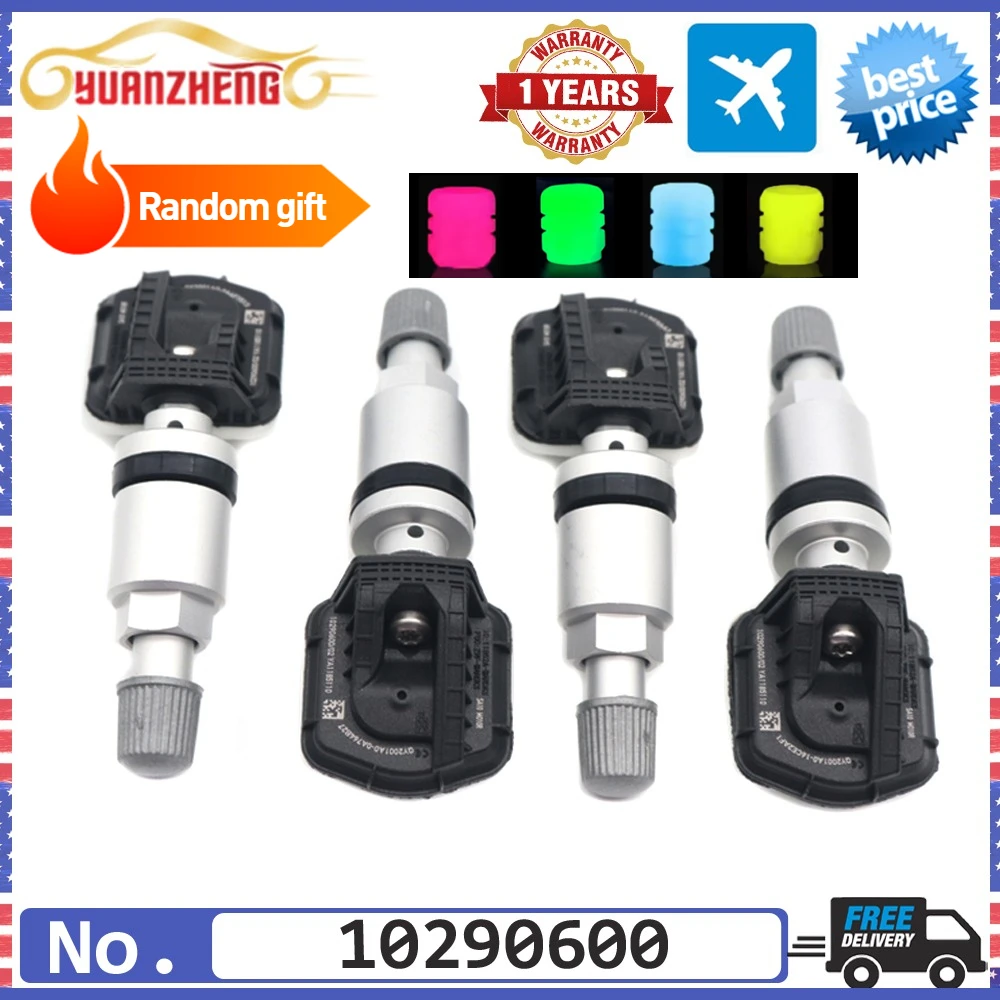 

1/4 шт. 10290600 433 МГц датчик контроля давления в шинах датчик TPMS для EZS GS HS MG Zs 2017-2027 для Roewe RX5