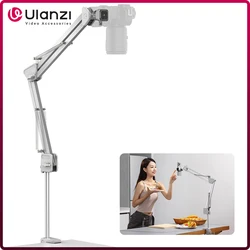 Ulanzi TH04 Camera Overhead Boom Arm Stand with Uka Quick Release System DSLR Camera Mount Desk Light Stand For Photography Vlog