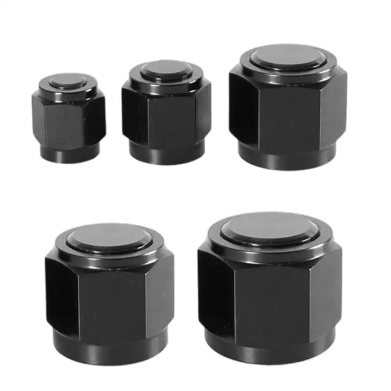 1Pcs AN Hard Line Nut & Sleeve Adapter Premium Aluminum Compatible 4AN-AN12 for Custom Automotive Fuel System Build