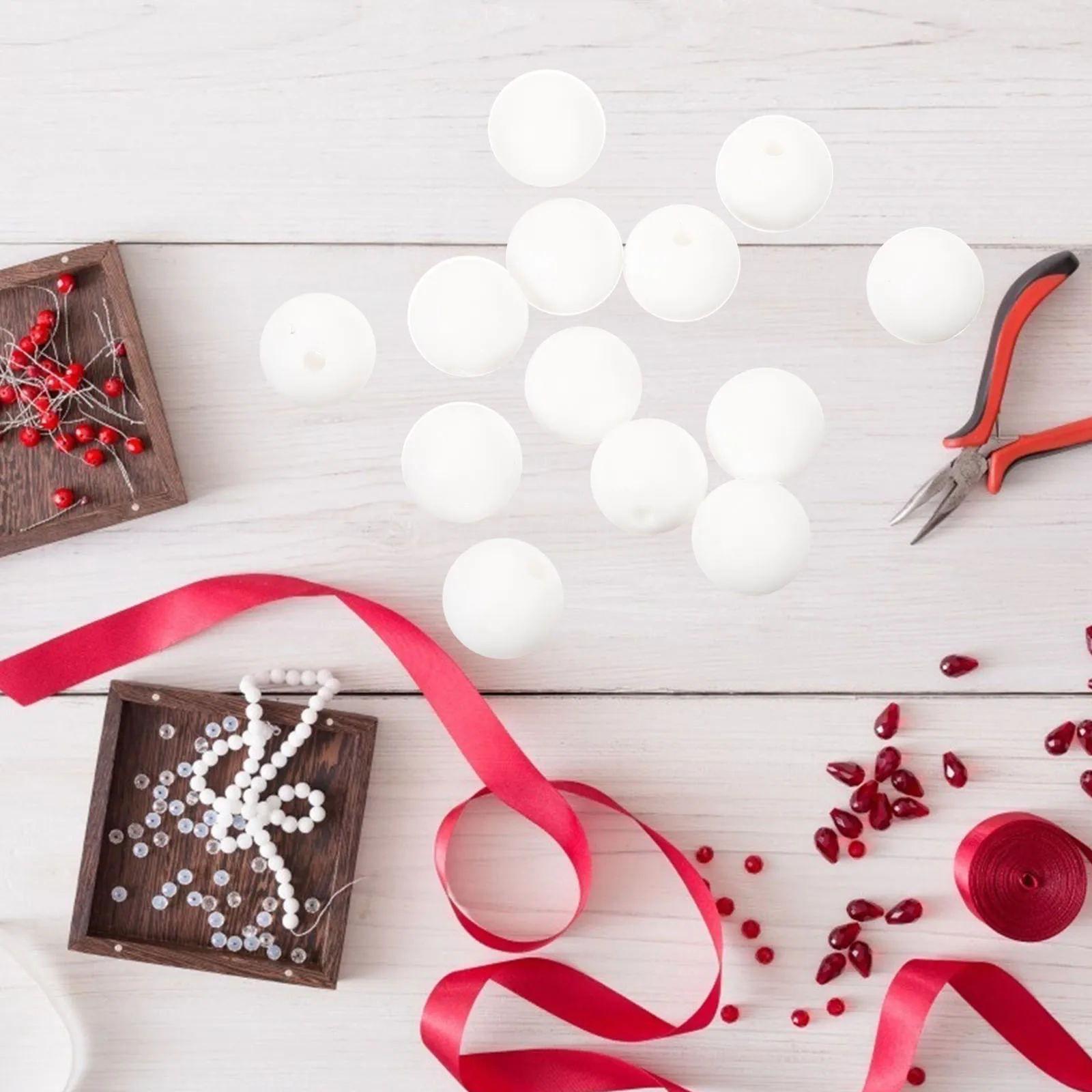 25 pçs contas de silicone redondas lisas diy jóias fazendo artesanato pulseira colar chupeta corrente contas para crianças adultos artesanato