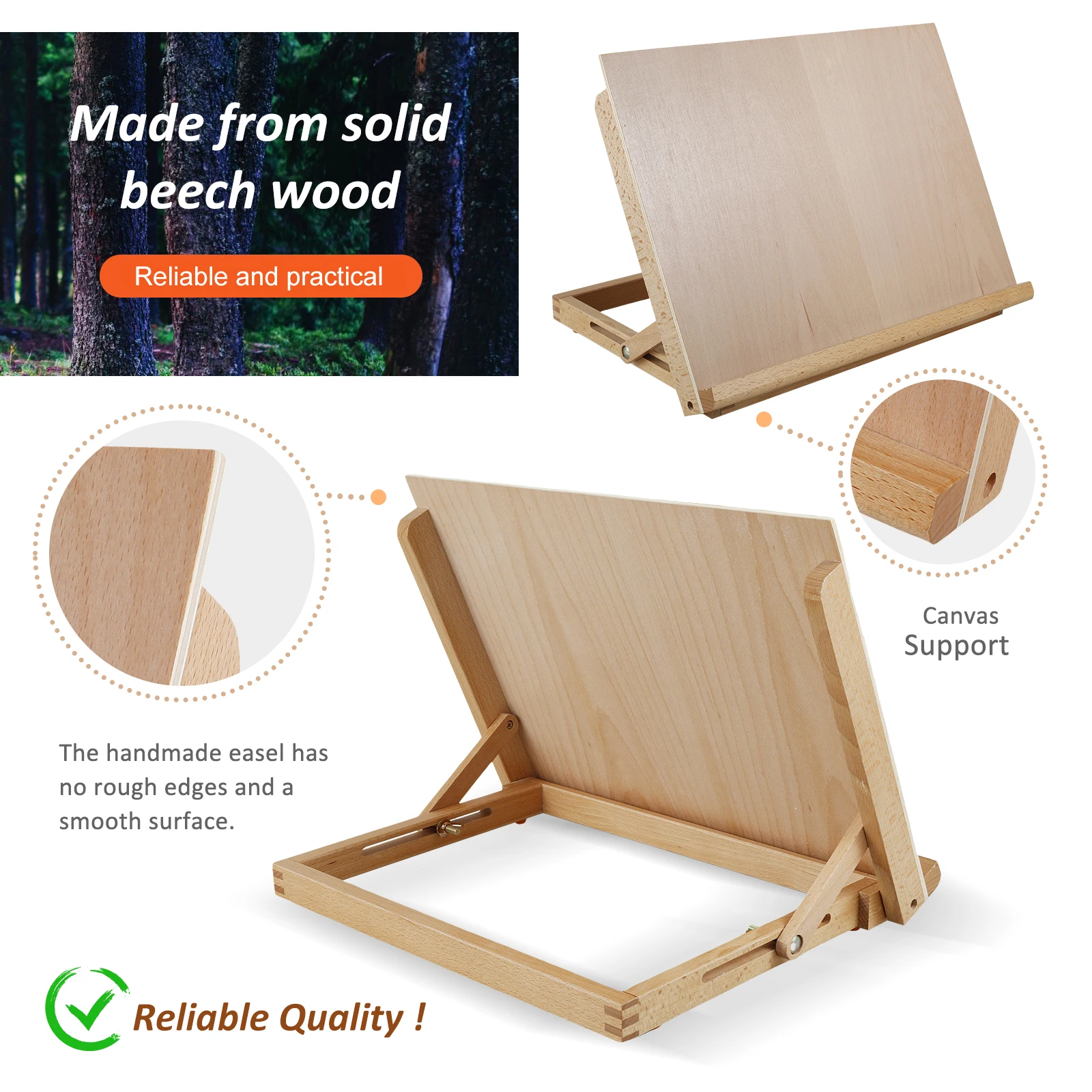 Thumbnail 4 - #23 Latest Adjustable Painting Easels Offers