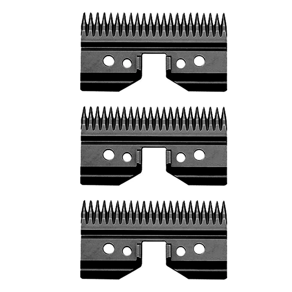 10 teile/los abnehmbare Edelstahl Blade metal Ersatz klingen für andis/wahl/oster a5 Hunde knipser – Detail 3