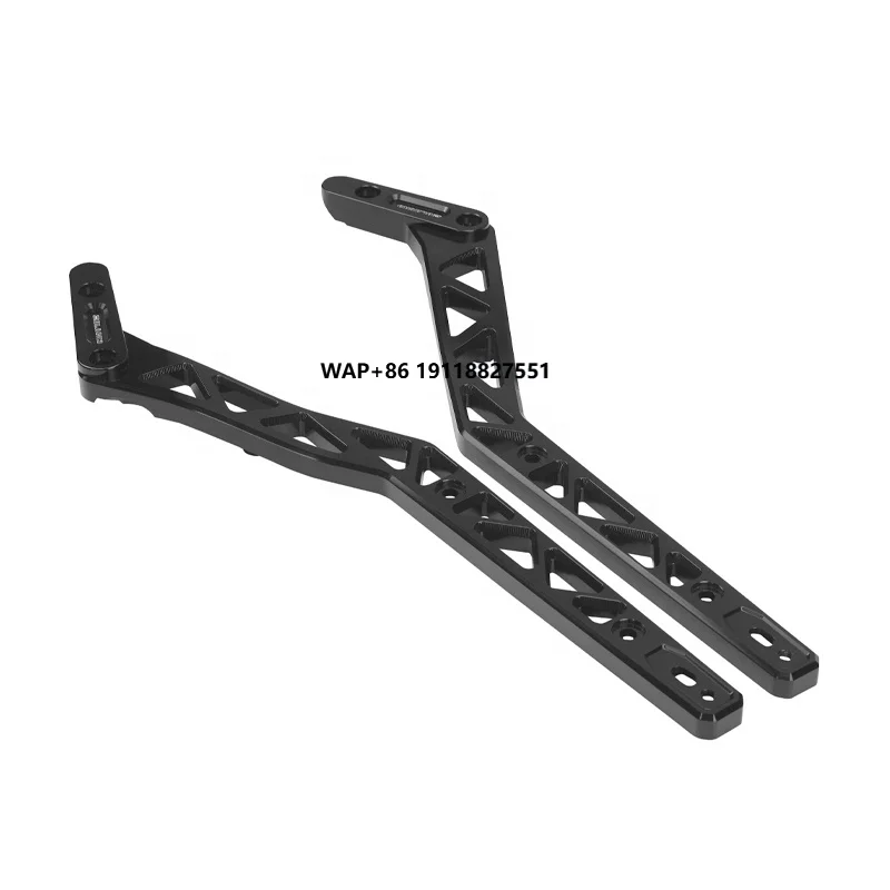 

Black3 Softail Motorcycle Modification Parts Club Style Mechanical Arm Subframe Rear Made Steel Aluminum PC Mud Tile Bracket
