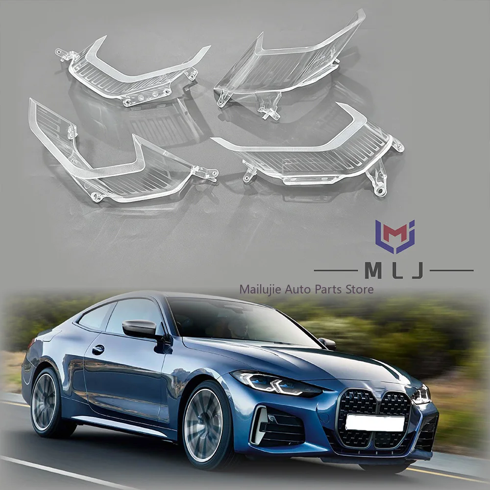 DRL LIGHT GUIDE BLOCK LED headlight Light guide block Angel Eyes Car Accessorie For BMW 4SERIES G22 M3 M4 2021-2023 HIGH-SPEC