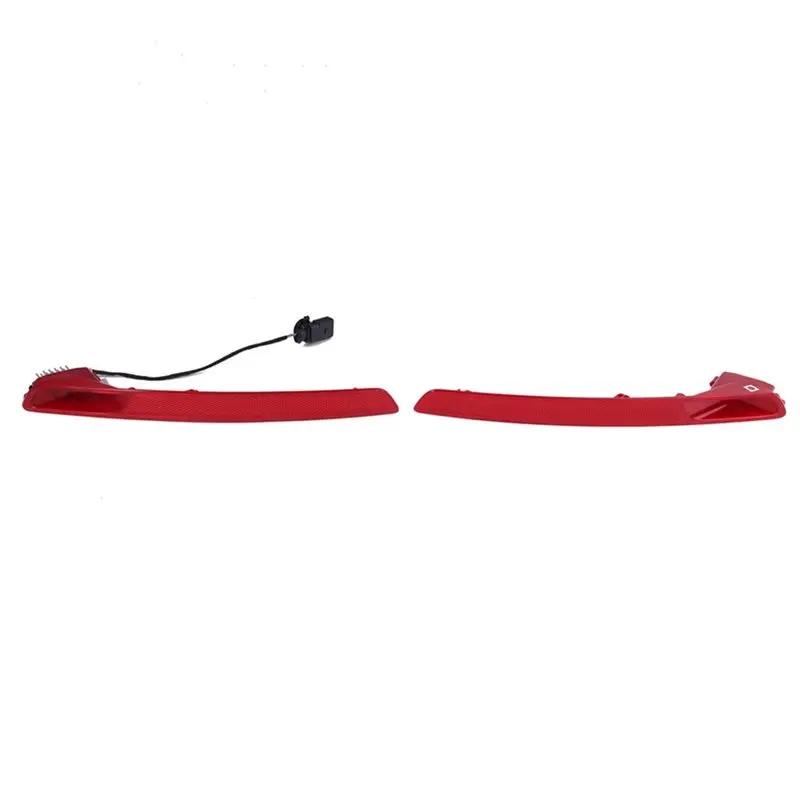 

For VW Beetle 2011-2016 Car Rear Left& Right Bumper Reflector W/Fog Light 5C5945701B 5C5945702B