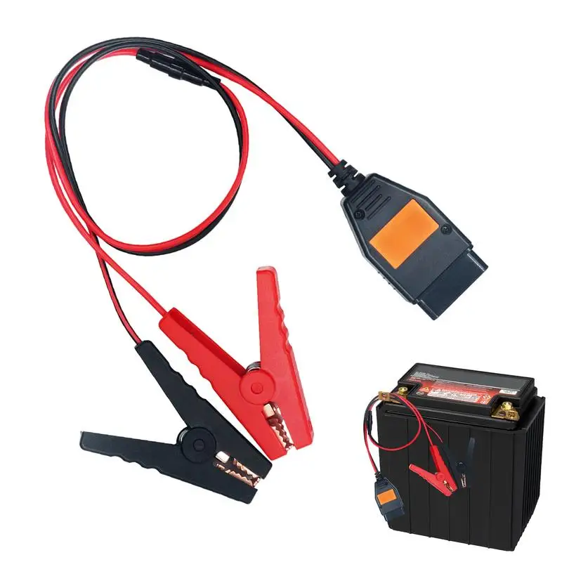 

Battery Memory Saver Cable Car Diagnostic Cable OBD2 Memory Saver Connector Automotive Battery Computer ECU Power Off Protector