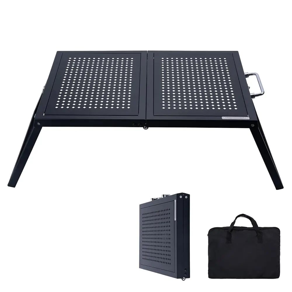 

Free ShippingIGT Table with Swappable Panels, 31.1\ x 15.7\ x 9.6\ Foldable Camp Table with Carry Bag, Portable Picnic Compact