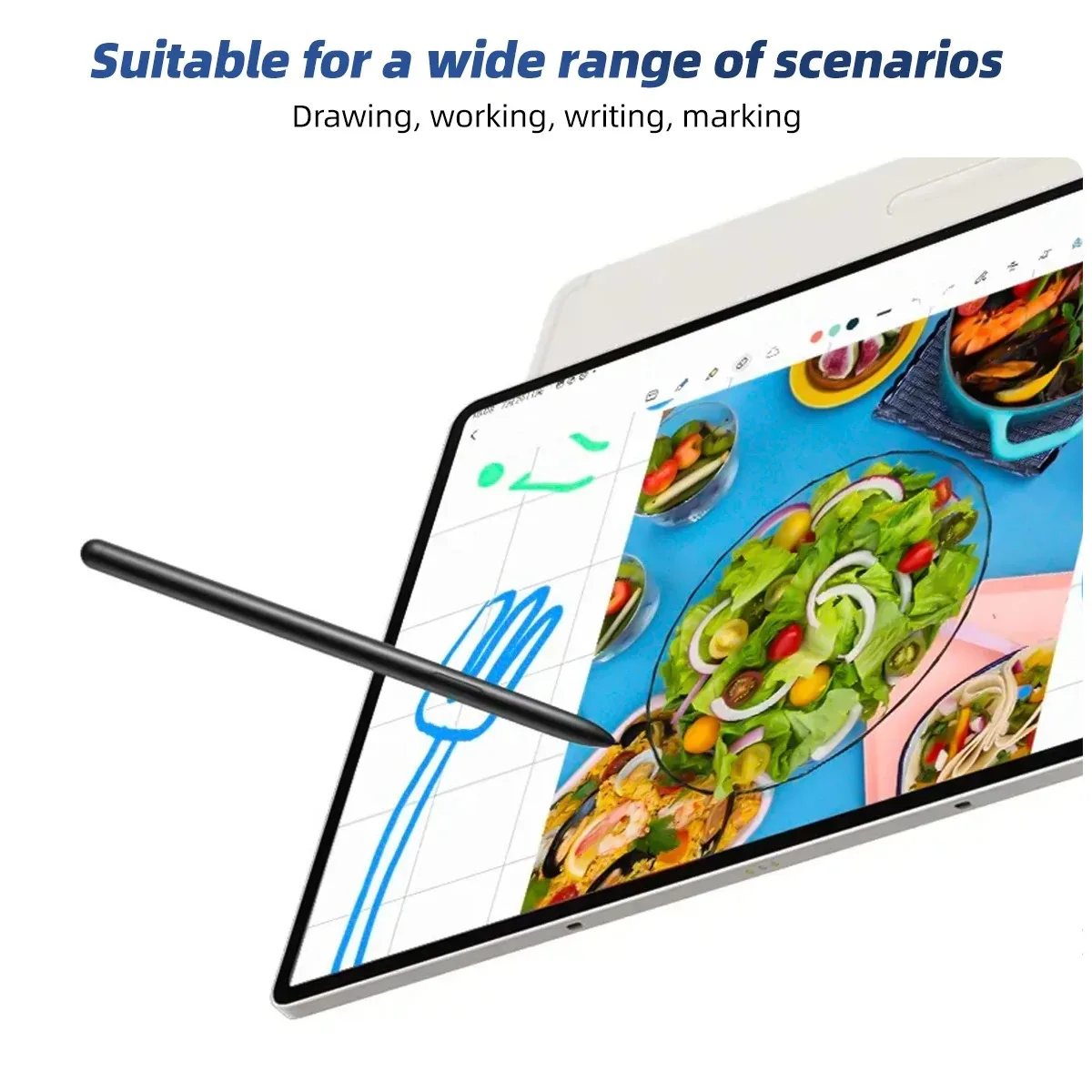 Tablet Stylus Bleistift für Samsung Tab S9 Fe S9 S9 Ultra Pen Ersatz Stift Stift Bildschirm Tablet empfindlichen Stift kein Bluetooth