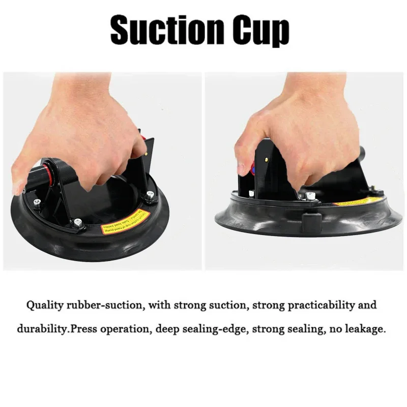 Venda quente 8 Polegada ventosa a vácuo 220kg com alça de cobre ventosas levantador resistente para telha granito vidro levantamento manual