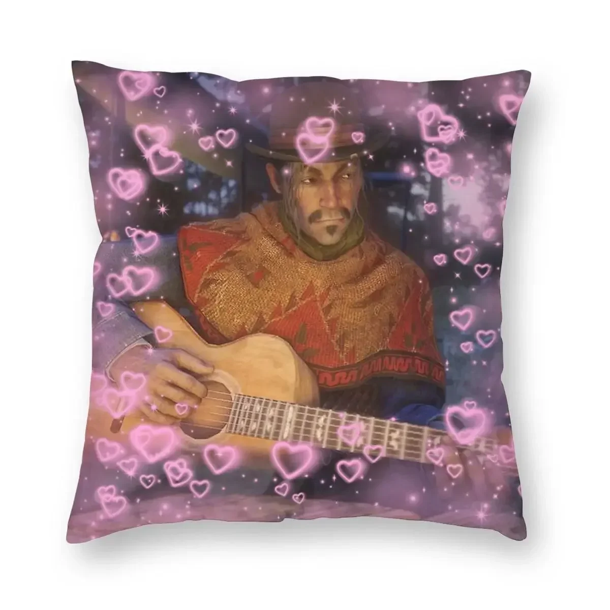 Red Dead Redemption Javier Escuella Pillowcase Polyester Linen Velvet Creative Zip Decor Pillow Case Car Cushion Cover