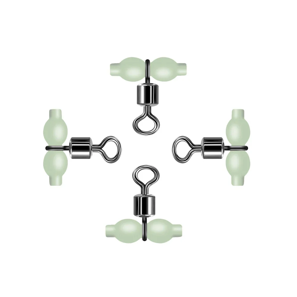 20 шт. светящаяся Тыква с пересекающимися лесками вертлюги аксессуары для Глубоководной Рыбалки соединитель для лодки