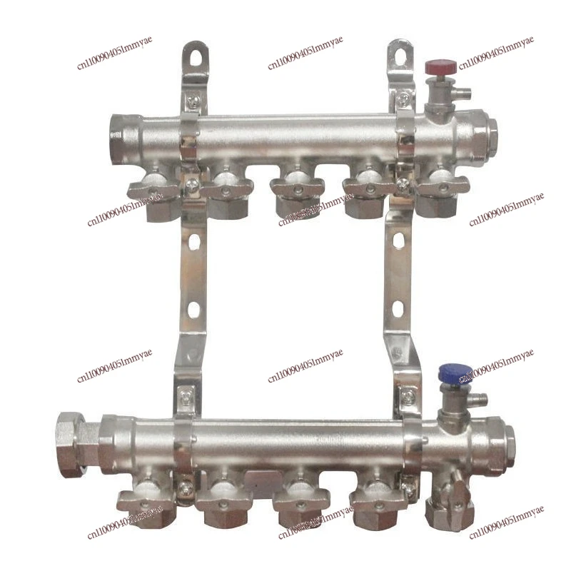Water separator Type C All-copper water separator Large flow main pipe 1 inch branch pipe