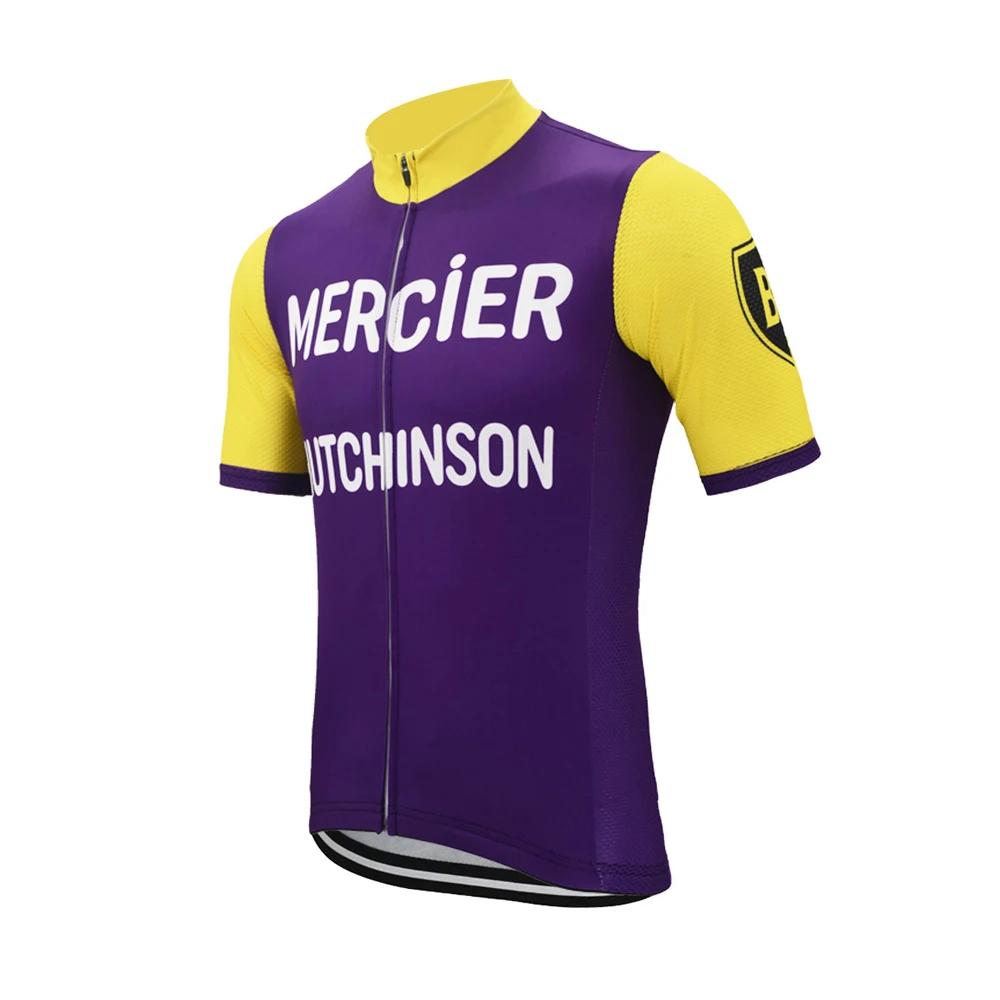 ميرسيير-الرجال قصيرة الأكمام الرجعية ركوب الدراجات جيرسي ، ركوب الدراجات جيرسي #3