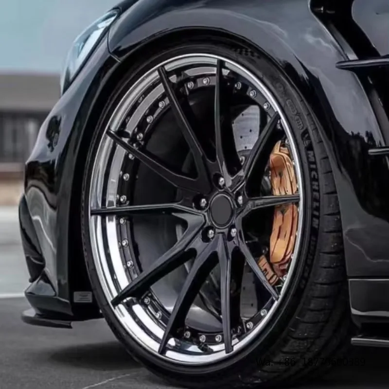 

Кованые колесные диски на заказ, составные (2 части), для Maserati GT, 19-20 дюймов, для автомобилей Lambo